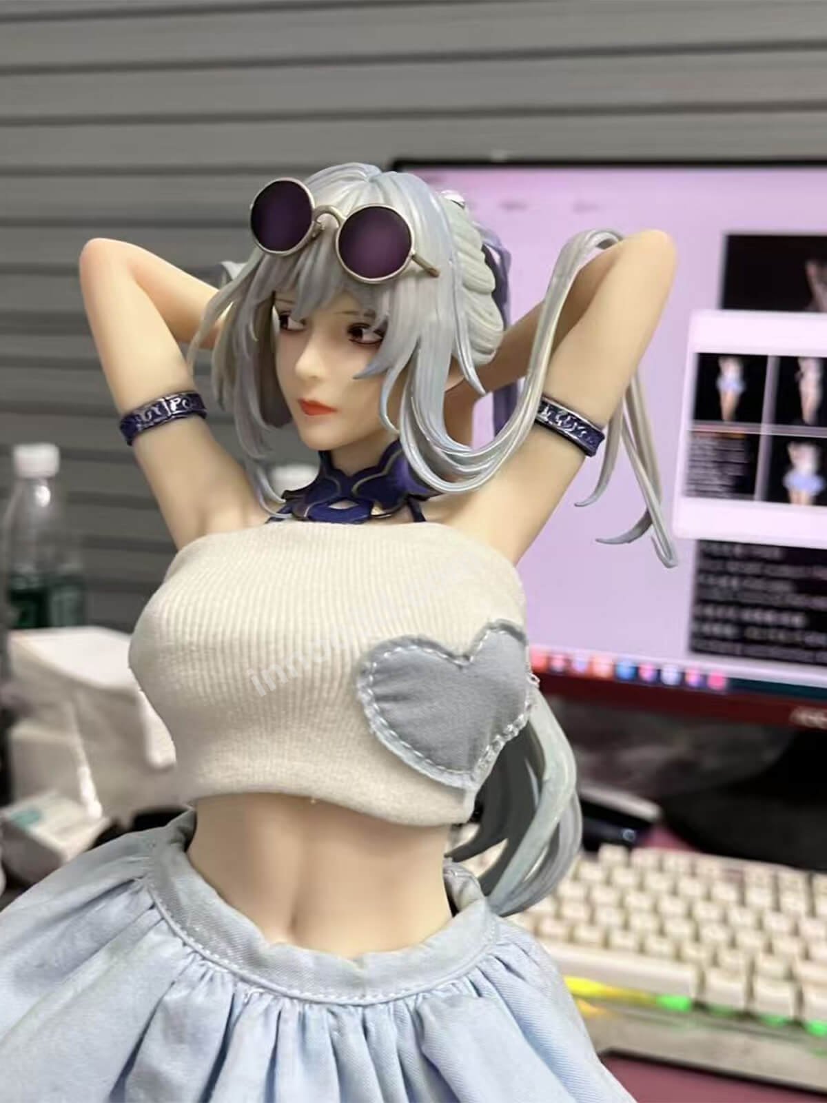20260321_113759_1 45cm/Urban Fashion Goddess 1/4 Scale PVC Statue - Real Fabric Outfit Edition - Image 1