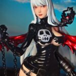 45cm/Dark Gothic Witch 1/4 Scale PVC Statue - Crimson Wings Edition