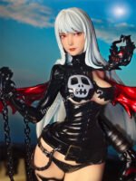 45cm/Dark Gothic Witch 1/4 Scale PVC Statue - Crimson Wings Edition