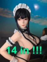 14" (35.5cm) Sexy Maid Figure 1/6 Scale PVC Statue - Realistic Maid Collectible